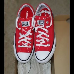 Converse- Red Women's Madison Low Top 8.5
